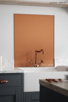 Copper Glass Kitchen Splashback 90x75cm