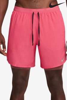 Nike Pink Dri-FIT Stride 7 Inch 2-In-1 Running Shorts