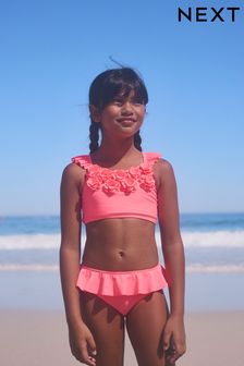 Pink Corsage Bikini (3-16yrs)