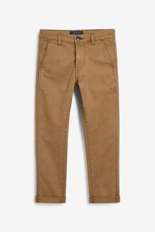 Ginger Tan Regular Fit Chino Trousers (3-16yrs)