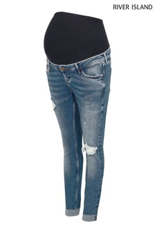 slim leg maternity jeans