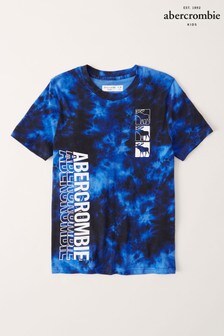 Abercrombie & Fitch Tie Dye Logo T-Shirt