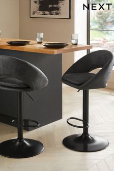 Oil rubbed bronze adjustable upholstered swivel bar stool shop