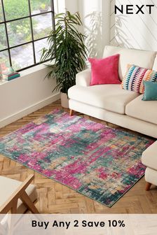 Multi Bright Abstract Rug