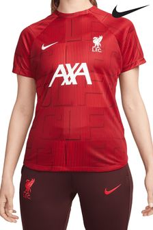 Nike Red Liverpool Academy Pro Pre Match Top Womens