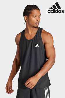 adidas Black Own The Run Tank Top