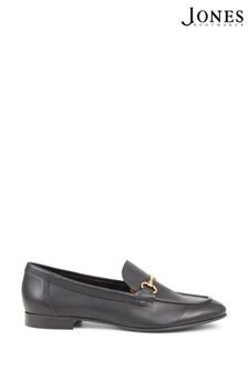 Jones Bootmaker Hana Leather Black Loafers