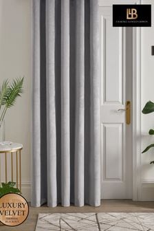 Laurence Llewelyn-Bowen Silver Montrose Blackout Thermal Eyelet Single Curtain