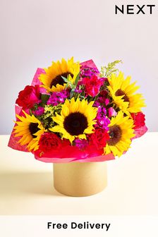 Bright Sunflower Fresh Flower Bouquet