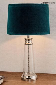 Gallery Home Teal Colborne Table Lamp