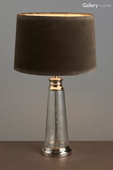 Gallery Home Grey Colborne Table Lamp