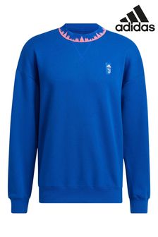 adidas Blue Juventus Lifestyler Crew Sweater