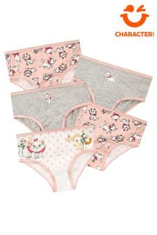 Character Grey 100% Cotton Disney Aristocats Marie Underwear 5 Pack