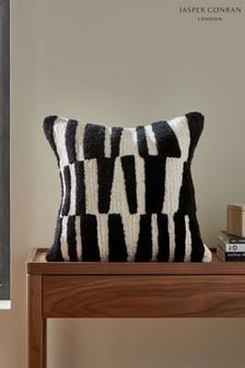 Jasper Conran London Black/White Papercut Tufted Cushion