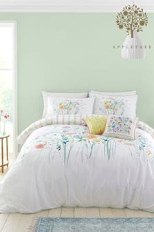 Appletree Multi Gardenia 100% Cotton Duvet Cover Set