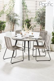 Pacific Mink Garden Pang 4 Seater Dining Set