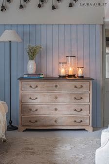 Natural Wood Swannington 4 Drawer Chest of Drawer