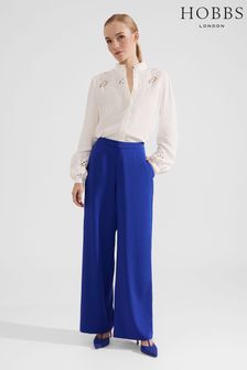 Hobbs Blue Guiliana Trousers