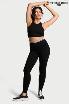 Victoria's Secret PINK Black Seamless Leggings