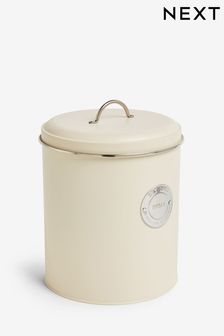 Cream Badge Bread Bin