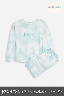Personalised Adult Tie Dye Lounge Set by Dollymix