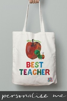 Personalised Best Teacher Tote Bag by Signature Gifts