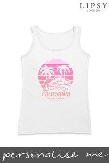 Lipsy California Surf Club Logo Women's Vest