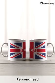 Personalised Union Jack Jubilee Mug by Loveabode