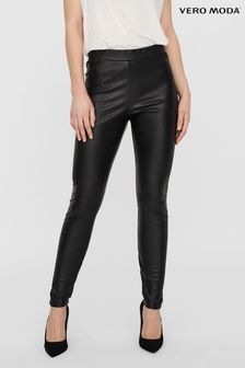 Buy Vero Moda Faux Leather Trousers 
