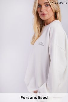 Personalised Bridal Sweatshirt by HA Designs