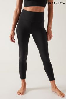 Athleta Black Ultra High Rise Elation 7/8 Leggings