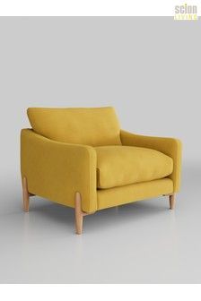 Snug Velvet/Ochre Yellow Nordic by Scion