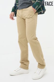 FatFace Stone Beige Modern Coastal Chinos