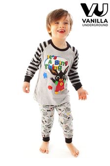 Vanilla Underground Grey Bing Kids Pokemon Long Leg Pyjamas Set