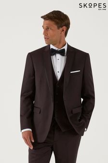 Skopes Red Tailored Fit Maxwell Suit: Jacket