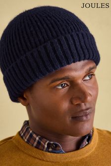 Joules Berwick Navy Beanie Hat