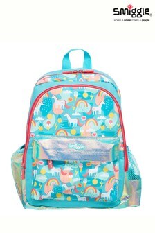 Smiggle Aqua Unicorn Go Junior Backpack