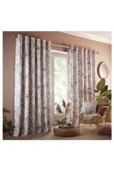 Studio G Pink Flutur Eyelet Curtains