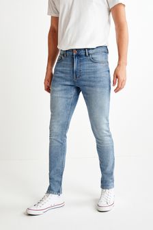 Light Blue Skinny Fit Authentic Stretch Jeans