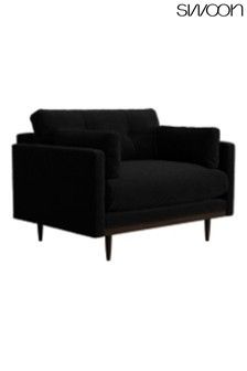 Plush Velvet Easy Clean/Black Klee by Swoon