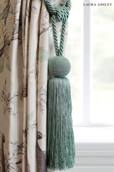 Green Theodora Tassel Curtain Tie Back