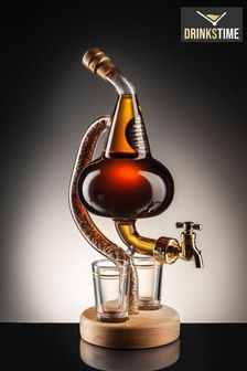 DrinksTime Stylish Whisky Pot Still Malt Whisky Decanter Set