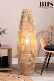 BHS Natural Jute String Floor Lamp