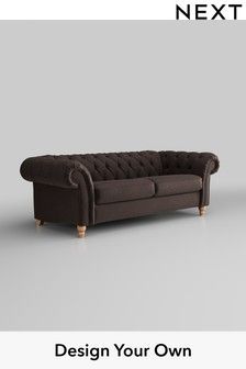 Plush Chenille/Dark Espresso Gosford II Deep Sit