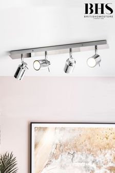 Silver SCORPIUS 4L BAR IP44 SPOTLIGHT