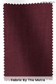 Dark Cranberry Red Swanson Fabric By The Metre