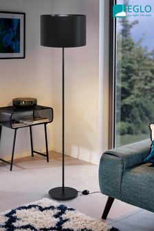 Eglo Black Masero Minimalist Floor Lamp