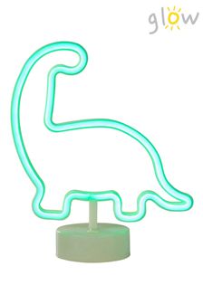 glow Green Neon Dinosaur Table Light