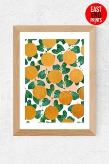 East End Prints Orange Oranges Print by 83 Oranges