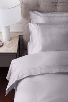 Jasper Conran London Lunar Rock Grey Supima 500 Thread Count Satin Pillowcase